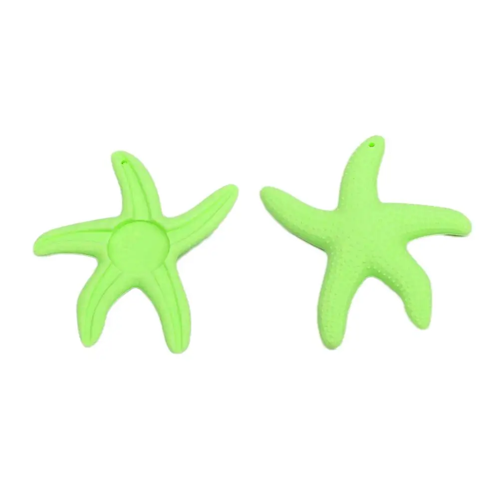 Silikonowy gryzak dla niemowląt klasy medycznej Cartoon Tooth Chew Kojąca zabawka na ząbkowanie Prezent Wielokrotnego użytku Kuchenka mikrofalowa Zamrażarka