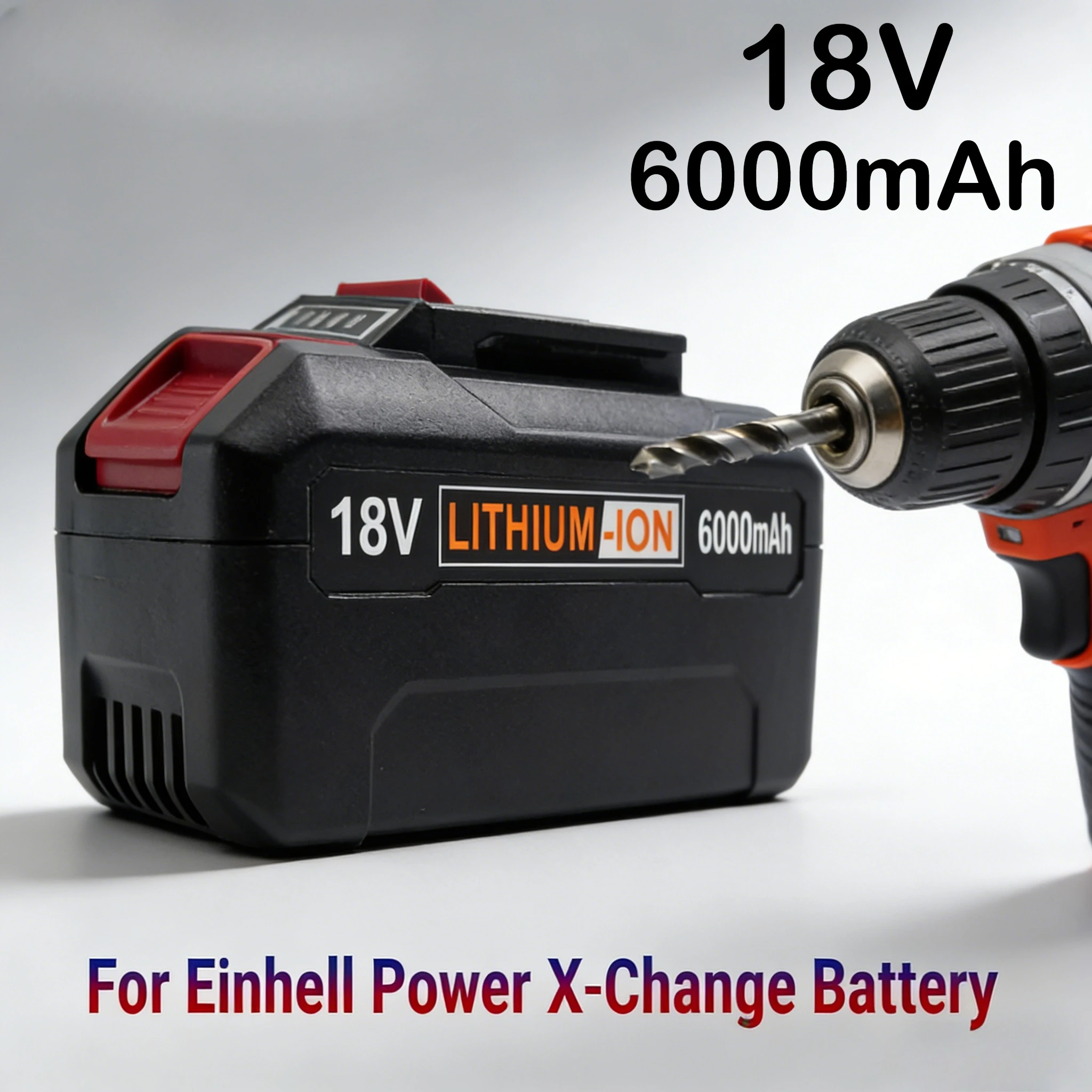 8.0Ah Replacement BatteryEIN18C2 Li-ion Batteria for EINHELL 18V Battery Power X-change PX-BAT4 4511396 4511437 Power Tools