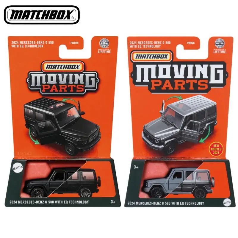 

Original Matchbox Car Moving Parts Boys Toys 1/64 Diecast Vehicles Alloy Model Mercedes-Benz G 580 EQ Boy Collect Holiday Gifts