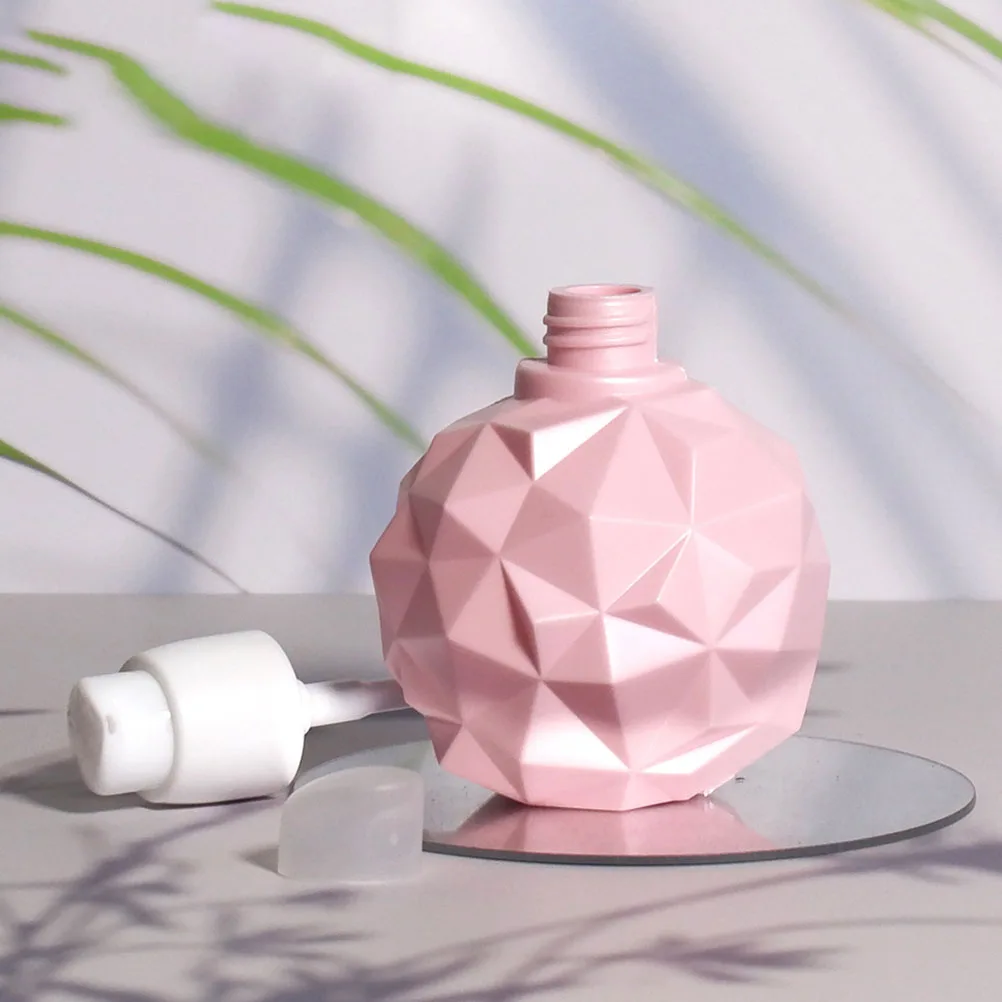 

6Pcs Hand Cream Plastic Bottles Pink Refillable Makeup Sub Bottles Empty Lotion Serum Storage Containers