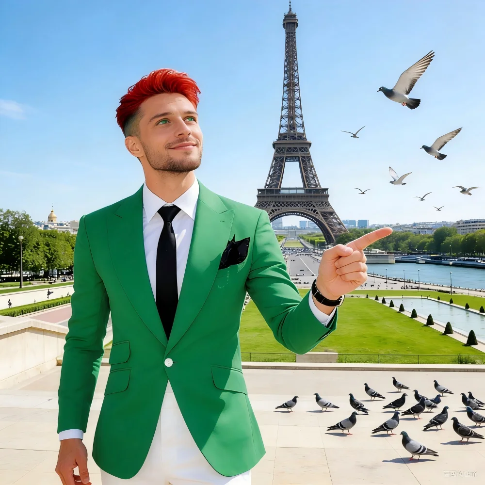 

Розовый приталенный пиджак для мужчин, однобортный элегантный пиджак с пиковыми лацканами, костюм для курения на свадьбу и бизнеса