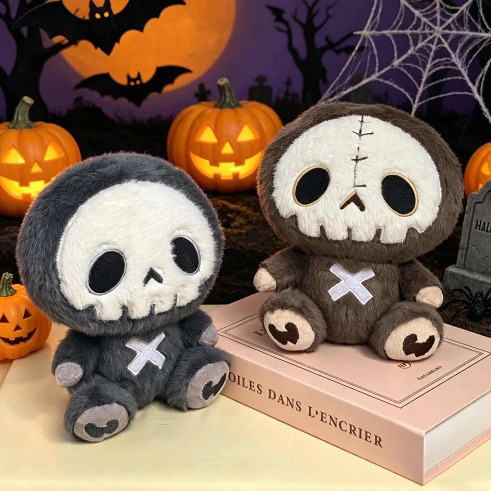20cm Simulation Sloth Plush Toy Halloween Party Supply Decor Soft Stuffed Animal Toys for Kids Birthday Gift Halloween Present