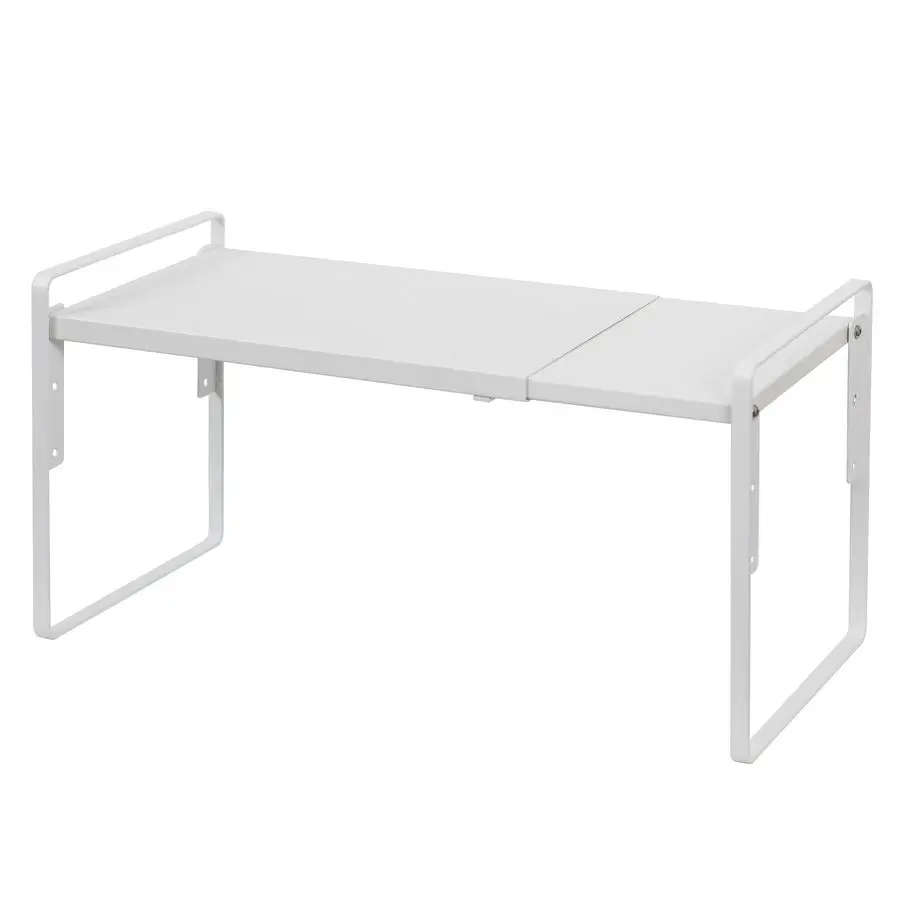 

Регулируемый по высоте органайзер-увеличитель пространства для кухонных шкафов, кладовок, под раковину, для организации на столешнице