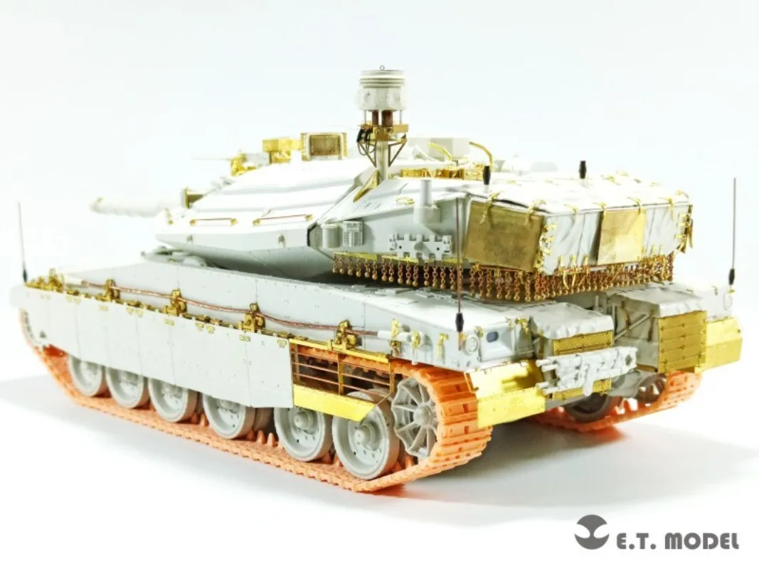 E.T.MODEL E35-299 1/35 Israeli Merkava Mk.4/4 LIC MBT Basic PE Set for Meng Kit