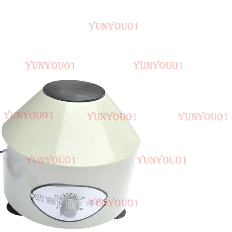 4000 Turn Medical Portable Desktop Low Speed Centrifuge Pet Blood Serum PRP Separation 20ml * 6