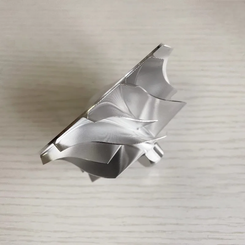 TD05 64.4/82.00mm 7+7 Bilah Pemotong Turbo Milling/aluminium 2618/billet Roda Kompresor