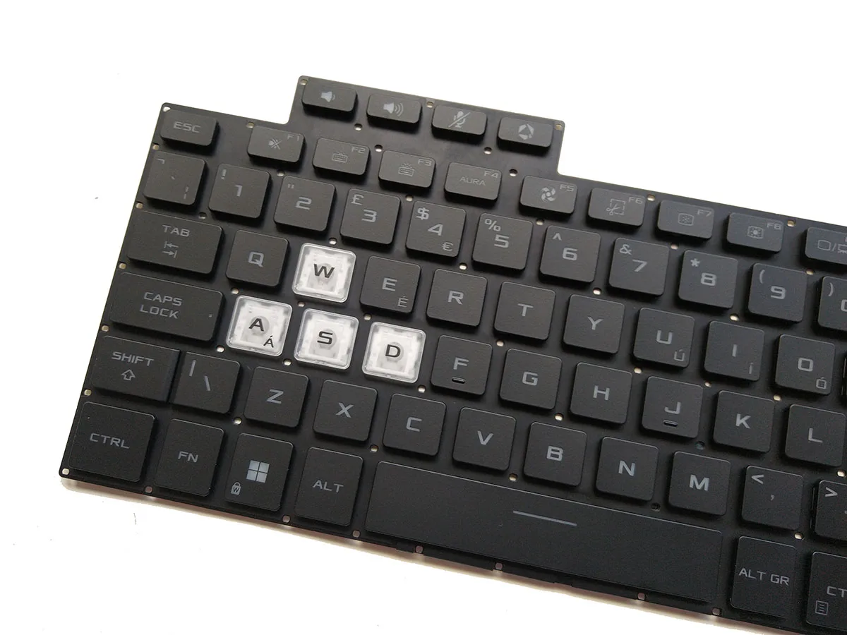 Imagem -05 - Teclado Retroiluminado uk para Asus Tuf Dash F15 Fx516 Fx516pm Fx516pe Fa516 Fx516p Fx516pr