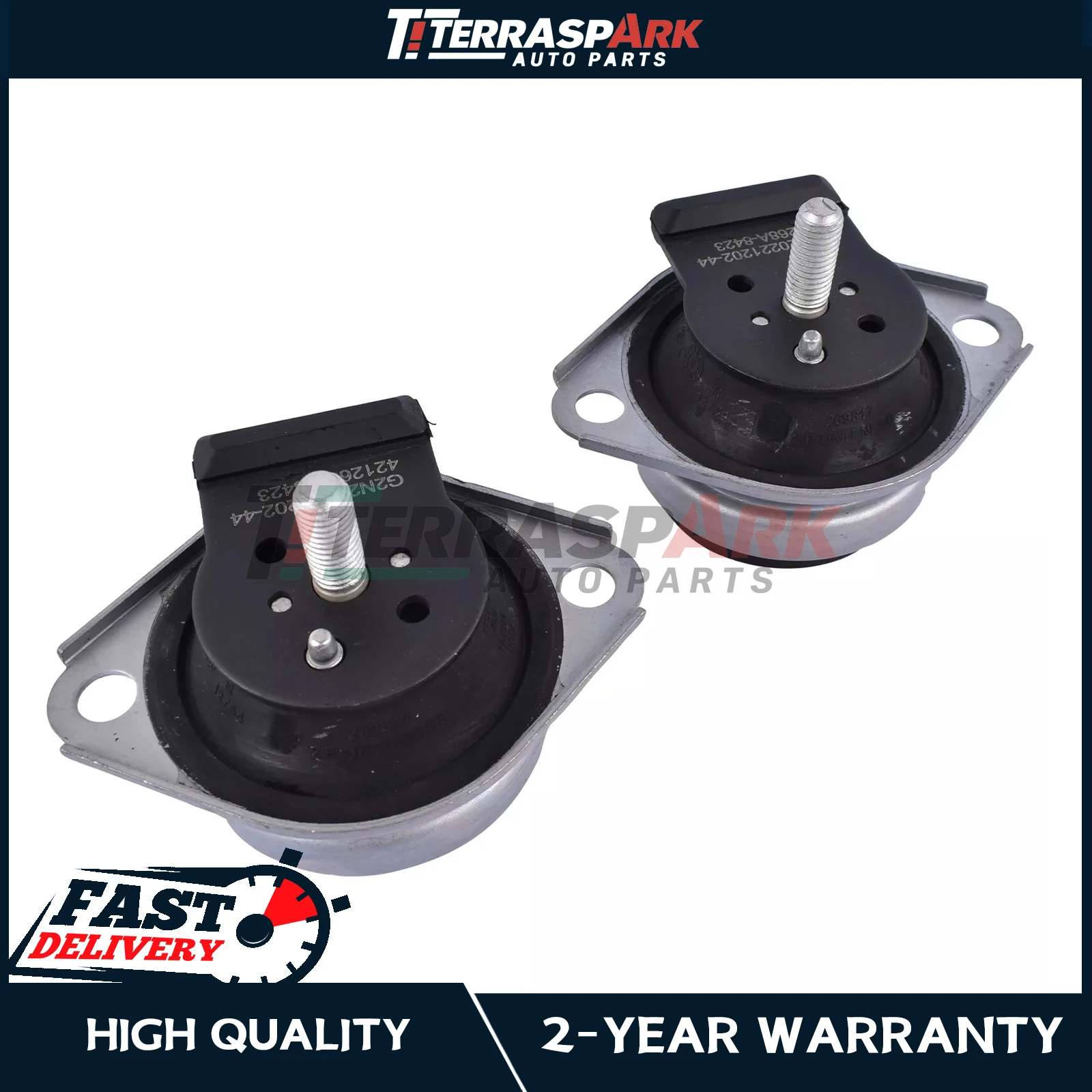 Set of 2 Engine Mounts For Maserati GranTurismo Ferrari California 226572 269817
