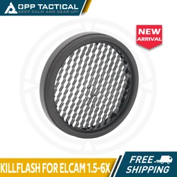 Killflash antireflejo CNC aluminio Elcan 1.5x/6x