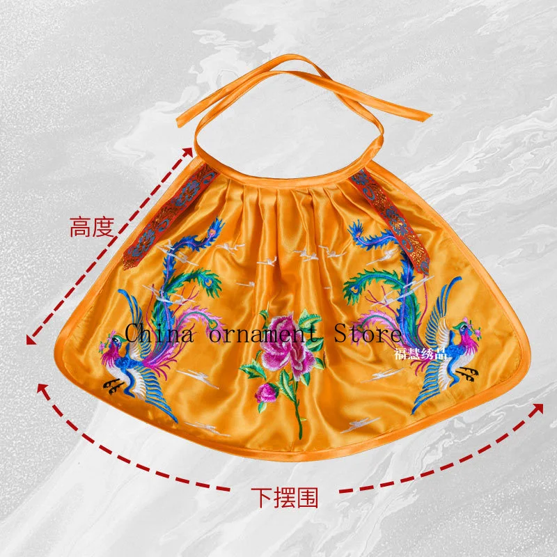 Embroidered Buddhist robe, small cape, shawl, cloak, Guanyin Bodhisattva robe, wealth god robe, Taoist robe, lotus, double drago