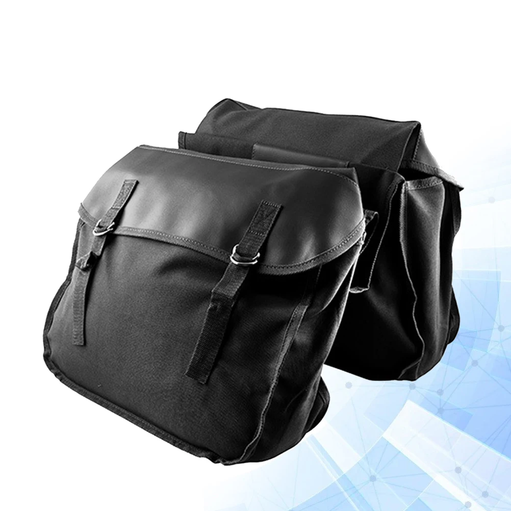 

Cycling Bag Accessories Canvas Saddle Motorcycle Carrier Storage Universal Bags Bike