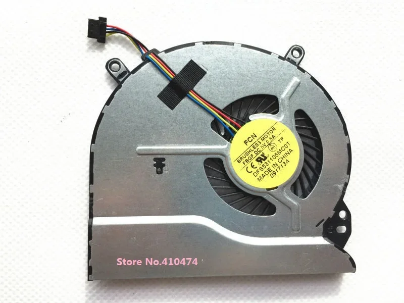 New Laptop CPU Cooling Fan For HP Pavilion Sleekbook 14 15 Series P/N 702746-001 697914-001 BSB0705HC-CC1S