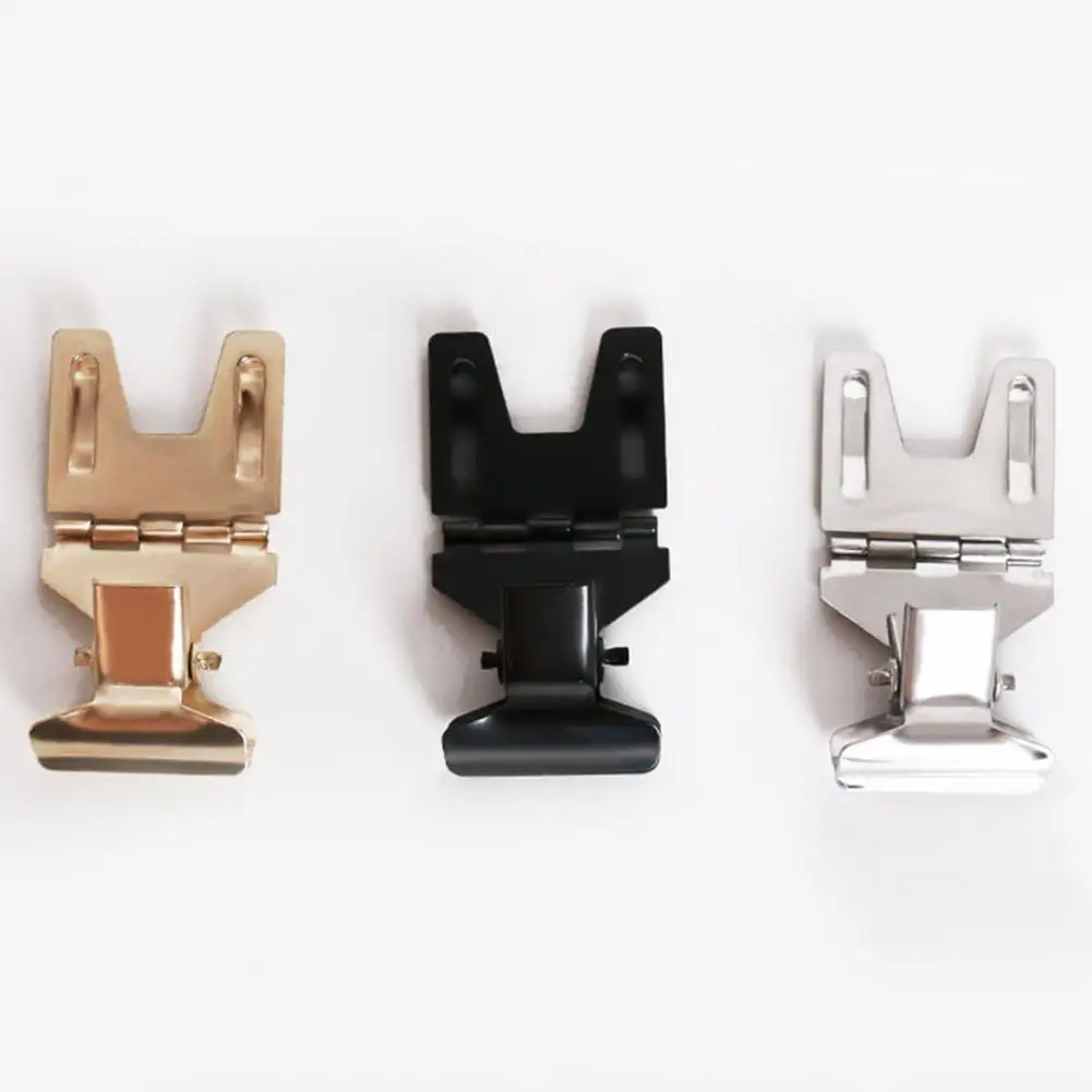 10Pcs Price Tag Clamp Foldable Electroplated Fixing Retail Shop Promotions Label Clip   Price Tag Holder  for Cake Shop