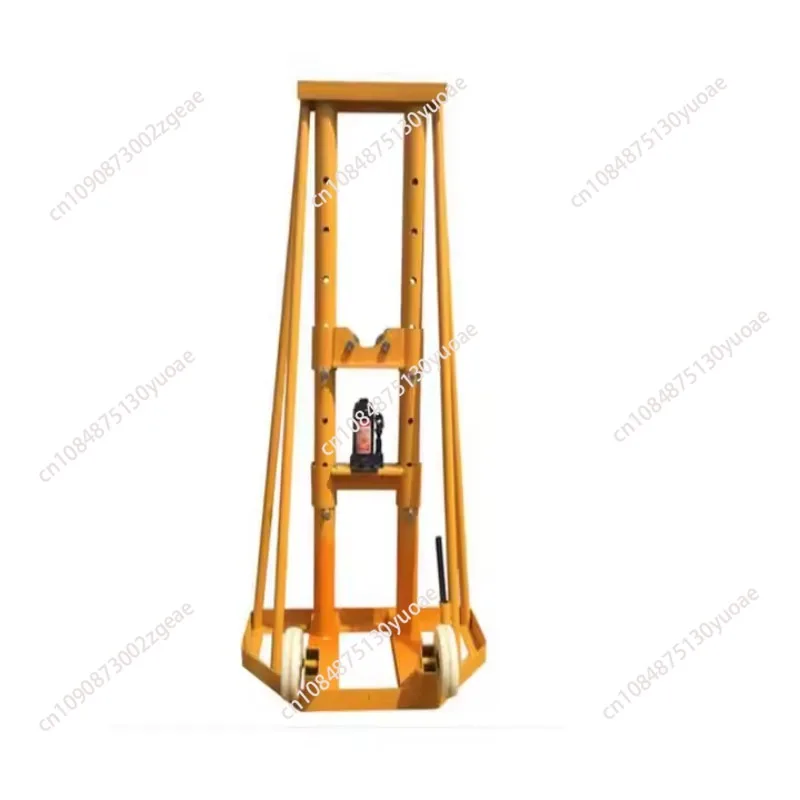 

Hydraulic drum unwinding rack
