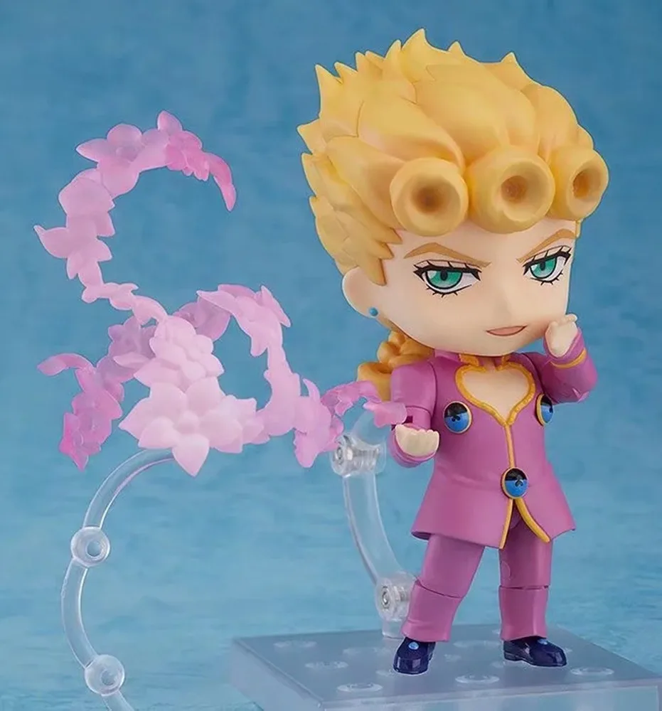 Jojo's Bizarre Adventure 1155 Giorno Giovanna Action Figure Model Toy Cute Doll Gift For Kids Desk Decoration