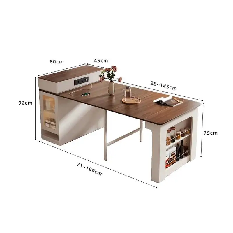 Moveable Folding Kitchen Islands For Small Spaces Utility Nordic Modern Kitchen Islands French Storage Îles De Cuisine Furniture