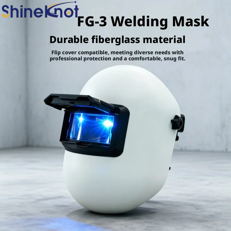 SHINEKNOT Head Mounted Welding Helmet Made Of Fiberglass Material Resistant To High Temperature Welding