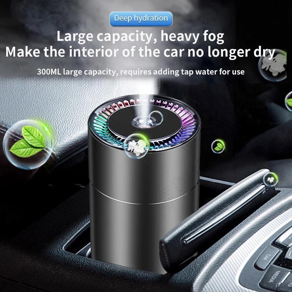 Car mounted fragrance spray car interior perfume for men high-end durable fragrance machine humidifier deodorant accessories