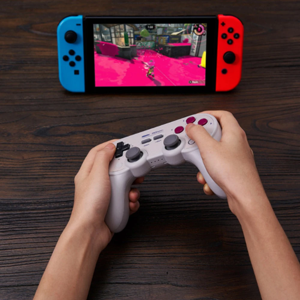 Imagem -04 - Controlador sem Fio 8bitdo-sn30 Pro Mais Joystick Bluetooth Controle Remoto para Windows Android Macos Nintendo Switch