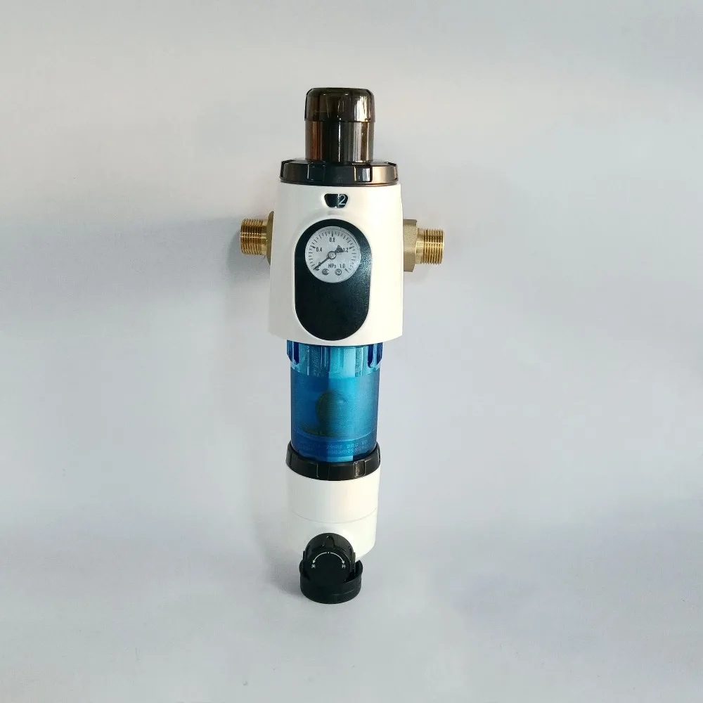 With regulator valve, front filter, large flow, central water purification in the whole house