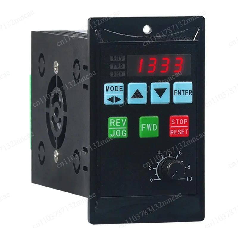 Simple inverter single-phase input 220V three-phase output fan water pump motor variable frequency governor 400W750W