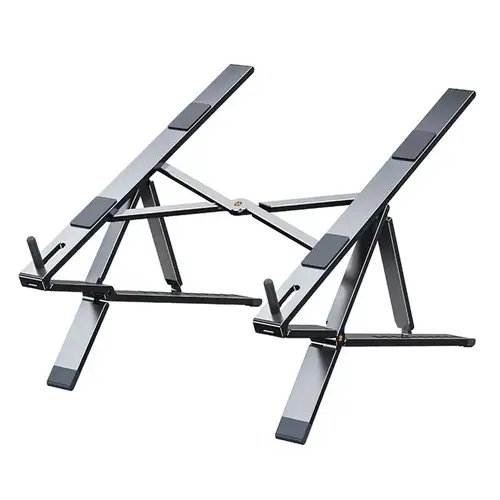 신제품! Oatsbasf 휴대용 노트북 스탠드, 맥북 에어 아이패드 태블릿 노트북 거치대, 미니 접이식 컴퓨터 브래킷 라이저 냉각 