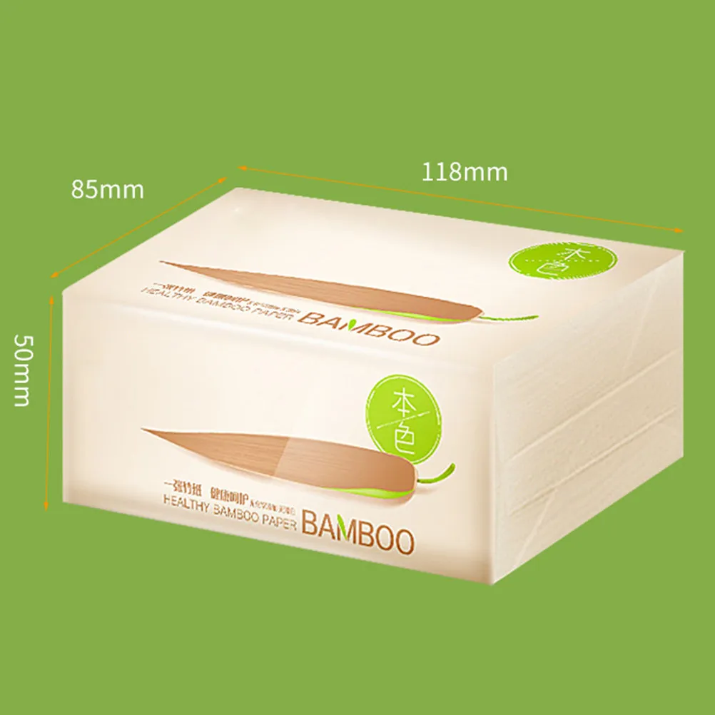 Bamboo Facial Towels 10pcs – Soft Gentle Bamboo Pulp Wet/Dry Makeup Remover & Sweat Cleaner, Easy-Tear