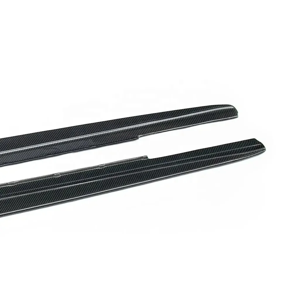 Side Skirt Serat Karbon Model MP untuk Bumper BMW Seri 5 G30 F90 M5