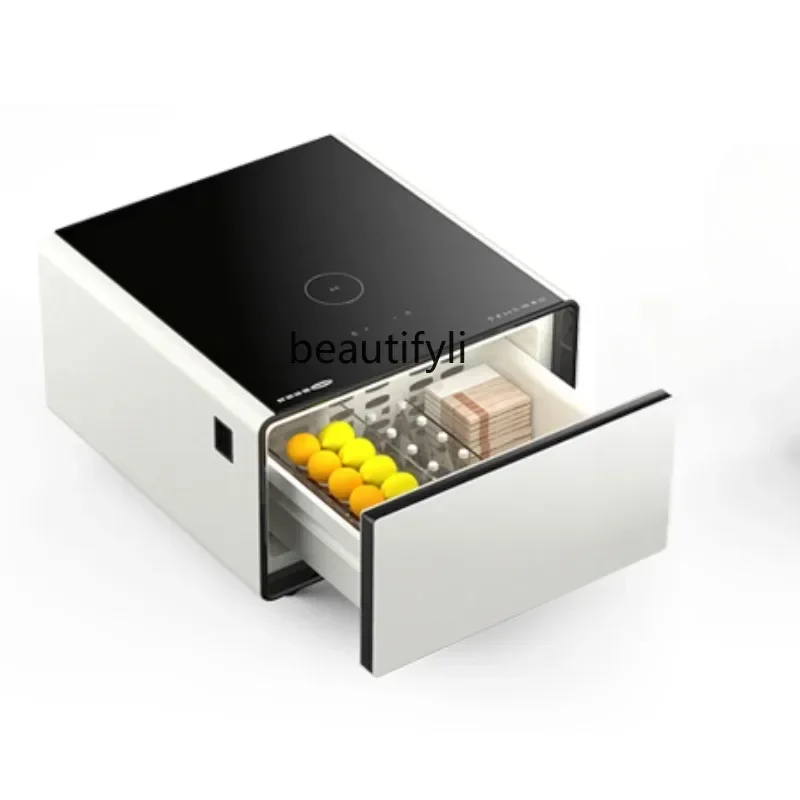 

Smart Refrigerator Small Coffee Table Integrated Sofa Side Cabinet Square Table Simple Household Mini Bedside Table furniture