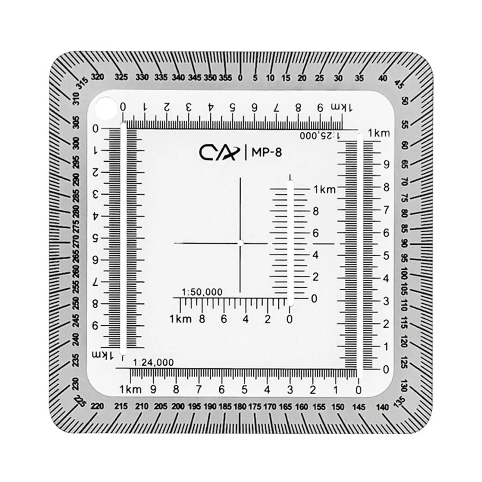 Pocket Grid 1:24,000 Scale Accurate for Utm, Usng, Coordinates Working