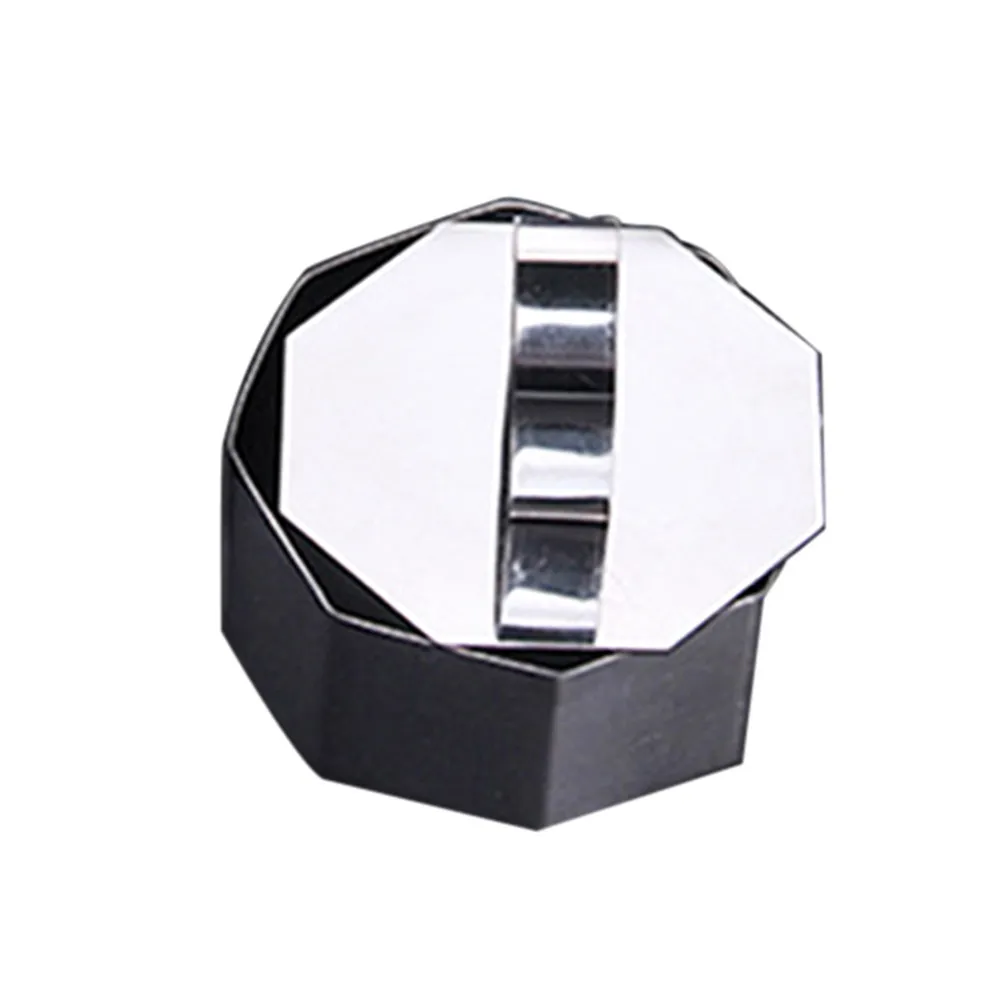 

Высококачественное кольцо-форма для мусса из нержавеющей стали, восьмиугольное, с прессом, для десертов, тортов, печенья, суши, риса, для оформления блюд