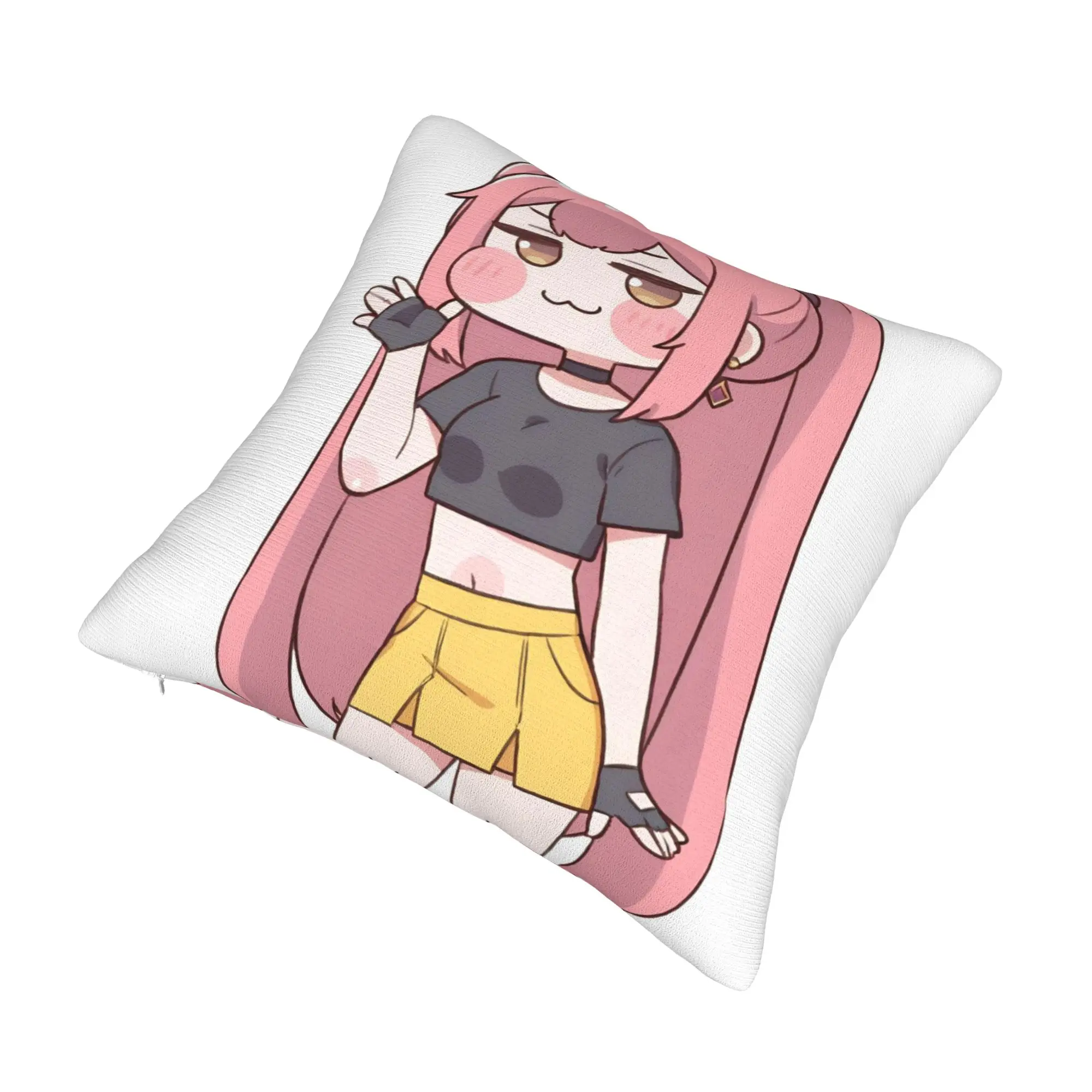 Decorative Pillowcases Trickcal C-Chibi Go Games Merch Home  Pillow Case Cover Square Style Multi-Size