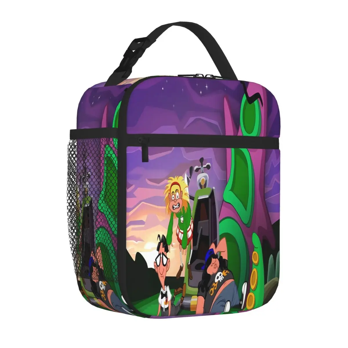 Bestselling Day Of The Tentacle Portable Design Outdoor Lunch Bag School Break Time School Lunch Bag
