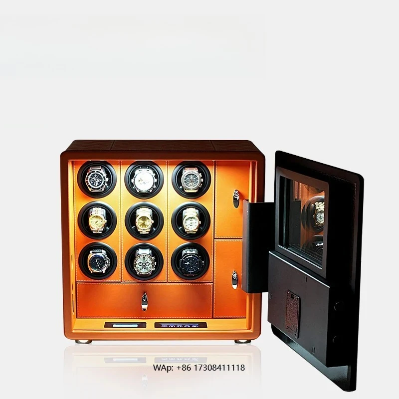 Watch Winder Intelligent Safe Box Automatic Watch Steel Storage Box 6/9/12 Watches & Jewelry Storage Cabinet