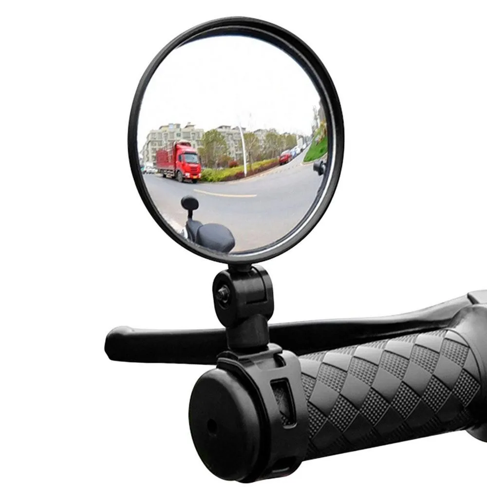 Universal Bicycle Mirror Handlebar Rearview Mirror for Bicycle Motorcycle 360 Rotation Adjustable for Bike Riding Cycling Mirror