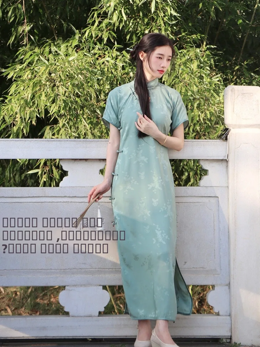 

Элегантная молодежная блузка с открытым воротником, традиционная, с коротким рукавом, дышащая, для повседневной носки, подходит для офиса, с низким разрезом, длинная.