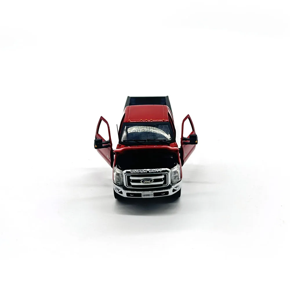 Two Color@ 1/43 Scale Die-Cast Model Car Pickup Truck 4 Door Open Birthday Gift Toy Collection Scene Matching