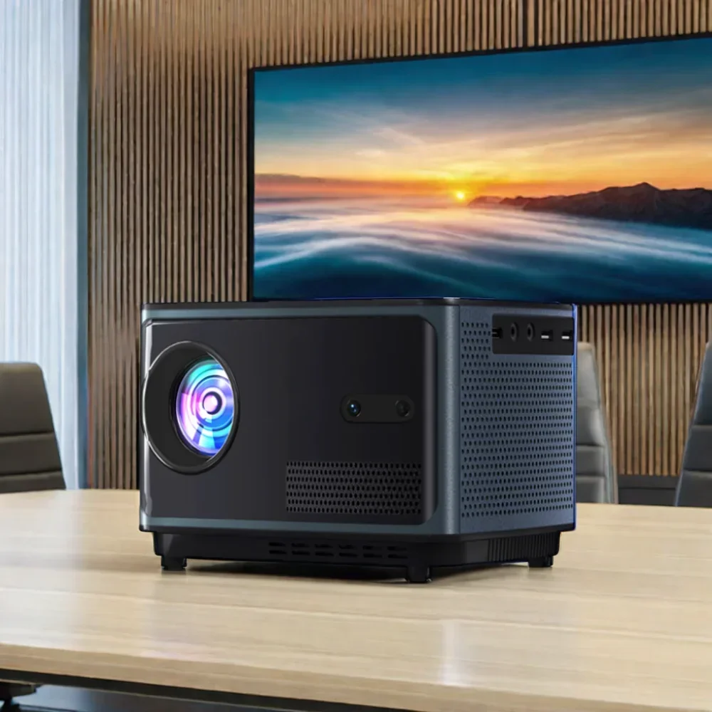 

2025 Горячий продавать различные методы подключения Умный проектор Домашний кинотеатр Android 1080P Портативный