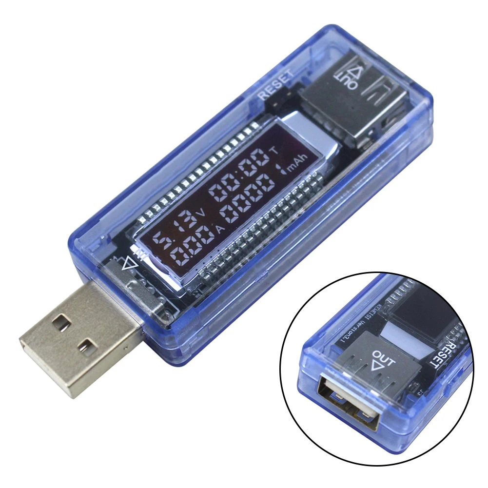 USB Voltage and Current Tester KWS-V20 for Accurate Measurement of for Power Bank Output and for charger Specification