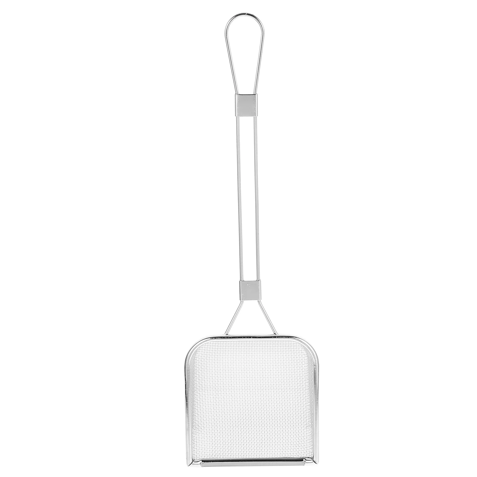 

Oil Residue Hand Strainer Pasta Food Slotted Spoon Skimmer with Handle Cooking Fries Sieve Ladle Colander