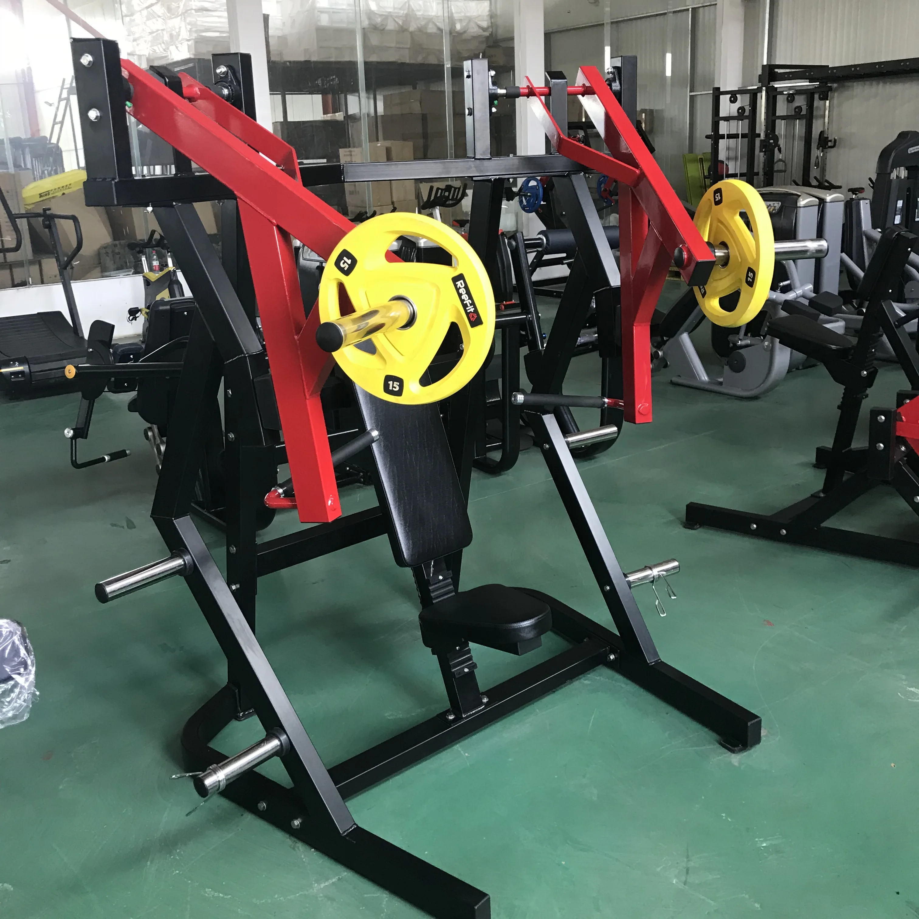 

Hot Sell Strength Iso-Lateral Decline Press Commercial Fitness Equipment Plate Loaded Decline Press Gym Machine