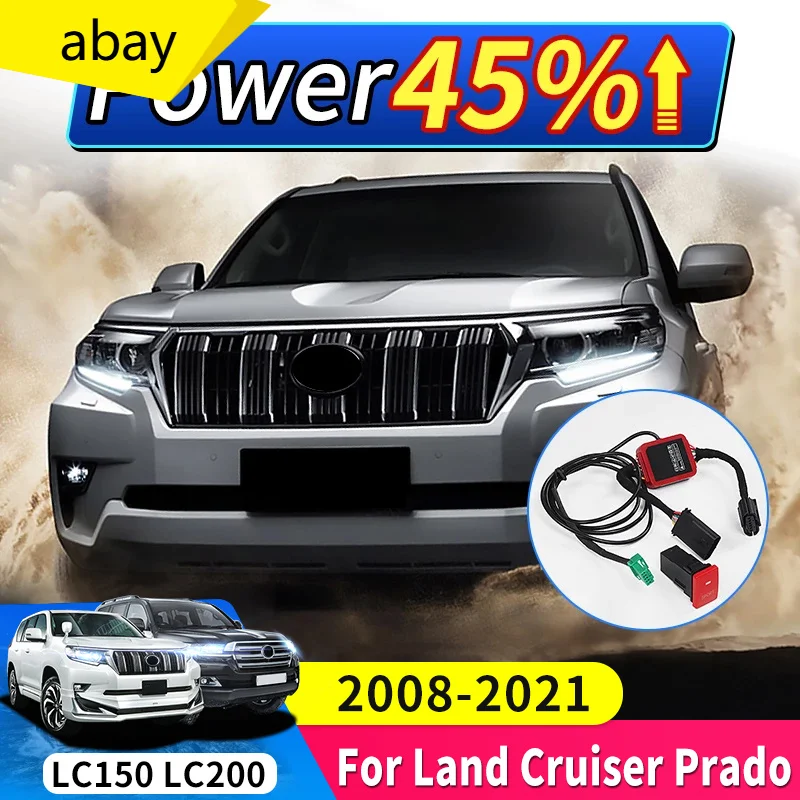 Suitable for Toyota Land Cruiser Prado 120 150 200 Modification Accessories Power Module Accelerator Horsepower Acceleration