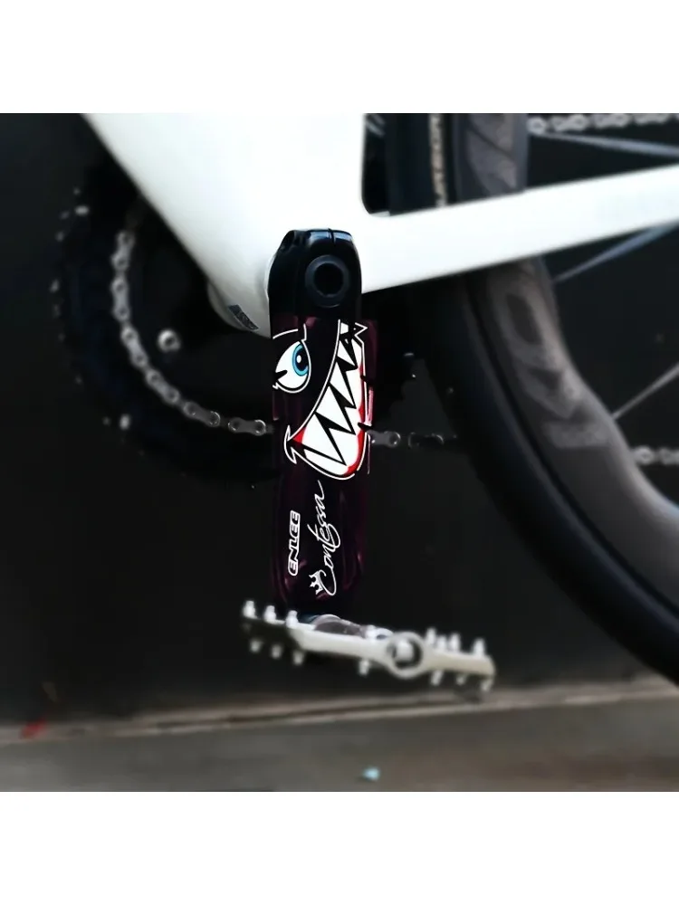 AliExpress 2-Piece road bike mountain bike crank scratch-resistant sticker, handle guard decorative sticker
