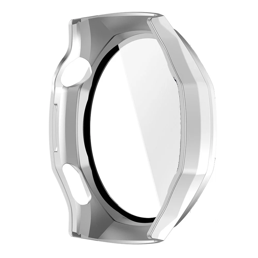 For Huawei Watch GT 6pro 46mm Hard Case Full Coverage Screen Protector With Tempered Glass  2 in 1 Shell Watch Decoration