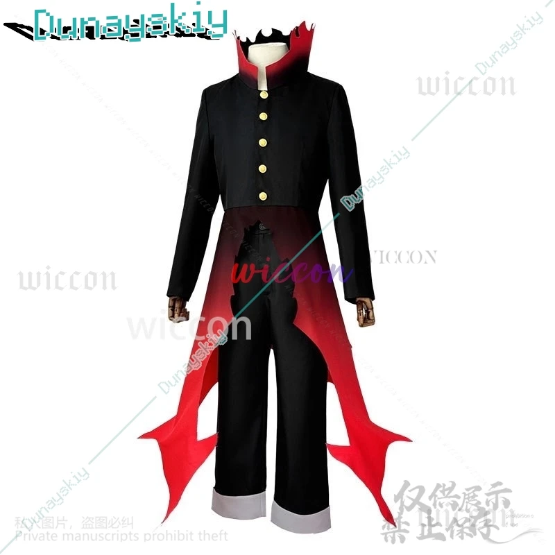 Okarun Cosplay Anime Cosplay Costume, Dandadan Ken, Tokyo Akura Cos, Haute raq Ked Tralike Coat, Rouge, Noir Outfit, Halloween Imbibé, Personnalisé, Nouveau