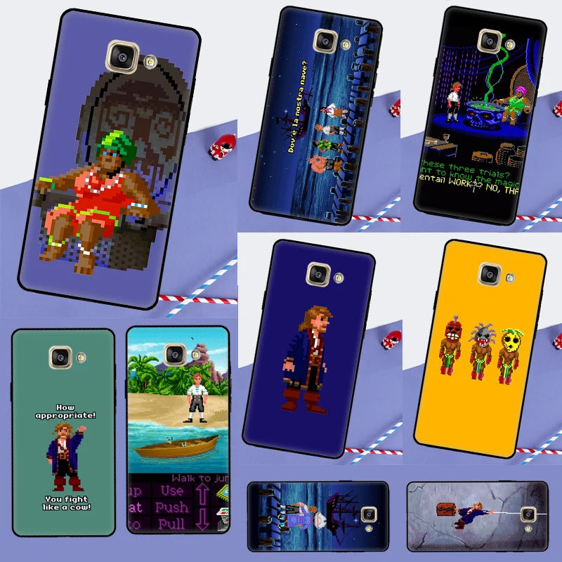 Monkey Island Print Case For Samsung Galaxy J5 J3 J7 J1 2016 A3 A5 2017 J4 J6 Plus J8 A6 A8 A7 A9 2018 Cover