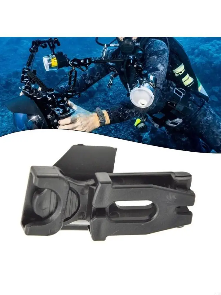 Dives Goggles Breathing Tube Clamps Connector Snorkeling Diving Air Tube Holder Plastic Clip Snorkels Keeper Easy to Use 