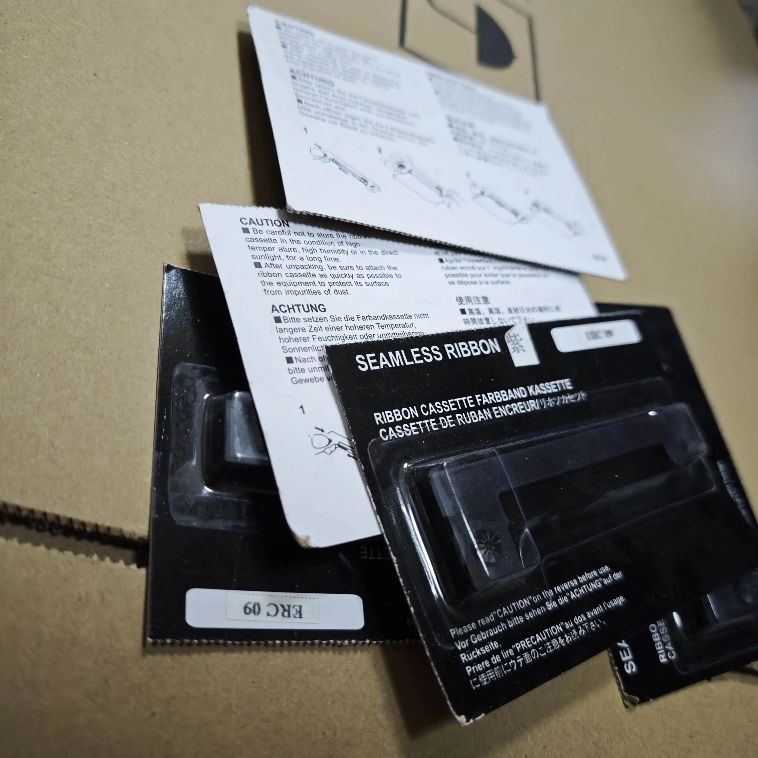 

ERC-09 ERC09 ERC09B подходит для Epson M160 M180 M190 M191G M163 M164 M181 M182 Бесшовная лента с длительным сроком службы