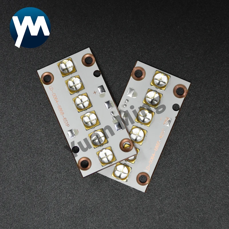 60W 6565 Chips UV LED Moduł lampa uv 365nm 385nm 395nm uv 405nm UV led Lampa utwardzająca do utwardzania farby Atrament Klej Żywica