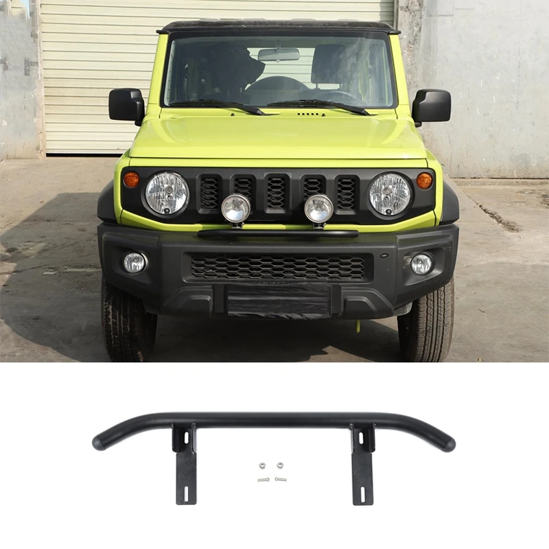 Led Light Bar Mounting Bracket Front Bumper Grills Spotlight Mounting Bracket Holder for Suzuki Jimny 2019 2020